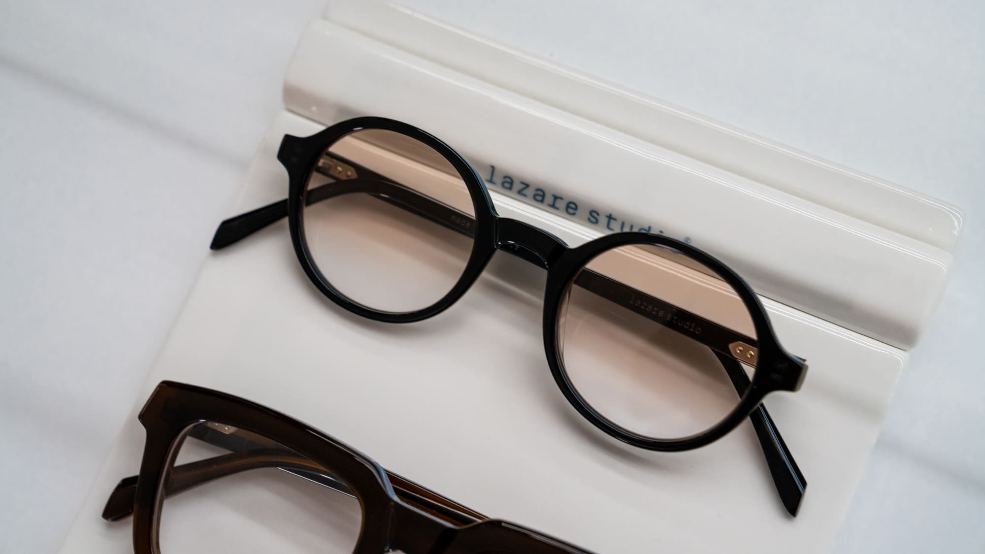 Close-up of Lazare Studio frames